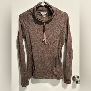 Hard Tail Heathered Brown Hoodie